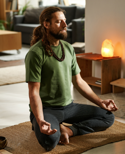 Meditation is a great help...