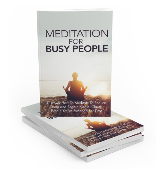 Meditation For Busy People